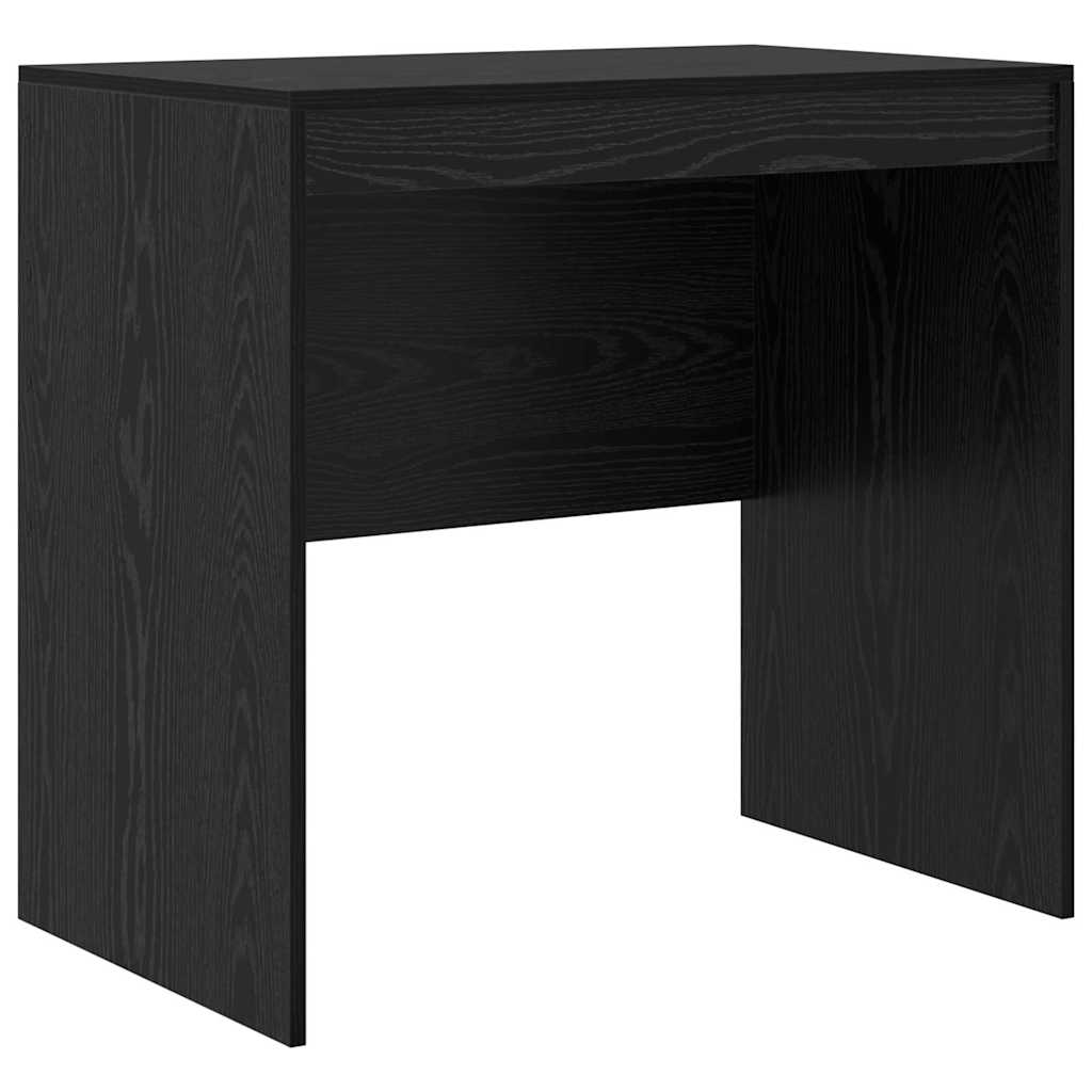 vidaXL Schreibtisch Schwarz Eichen-Optik 80 x 50 x 76 cm Image