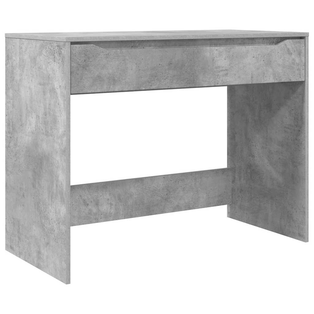 vidaXL Schreibtisch Beton Grau 100 x 50 x 78 cm Holzwerkstoff Image