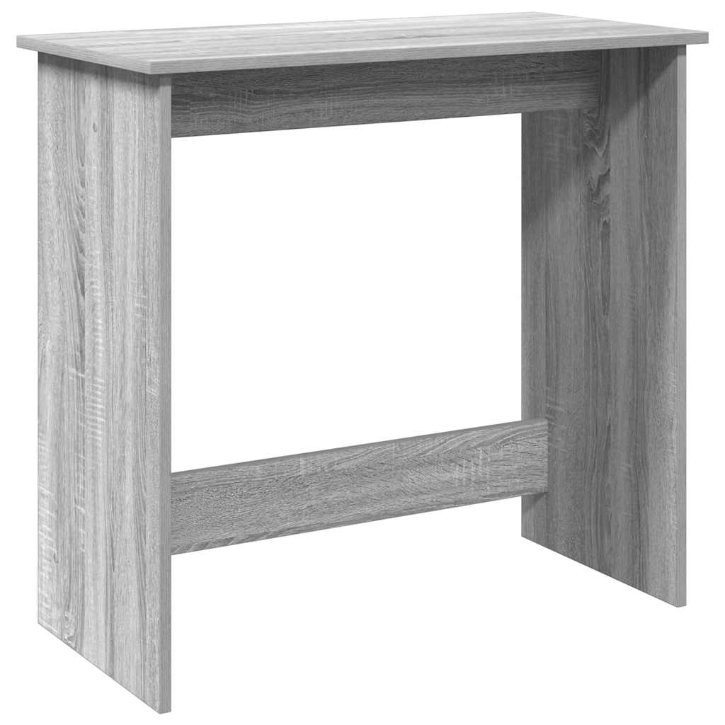 vidaXL Schreibtisch Grau Sonoma 80x40x75 cm Holzwerkstoff Image