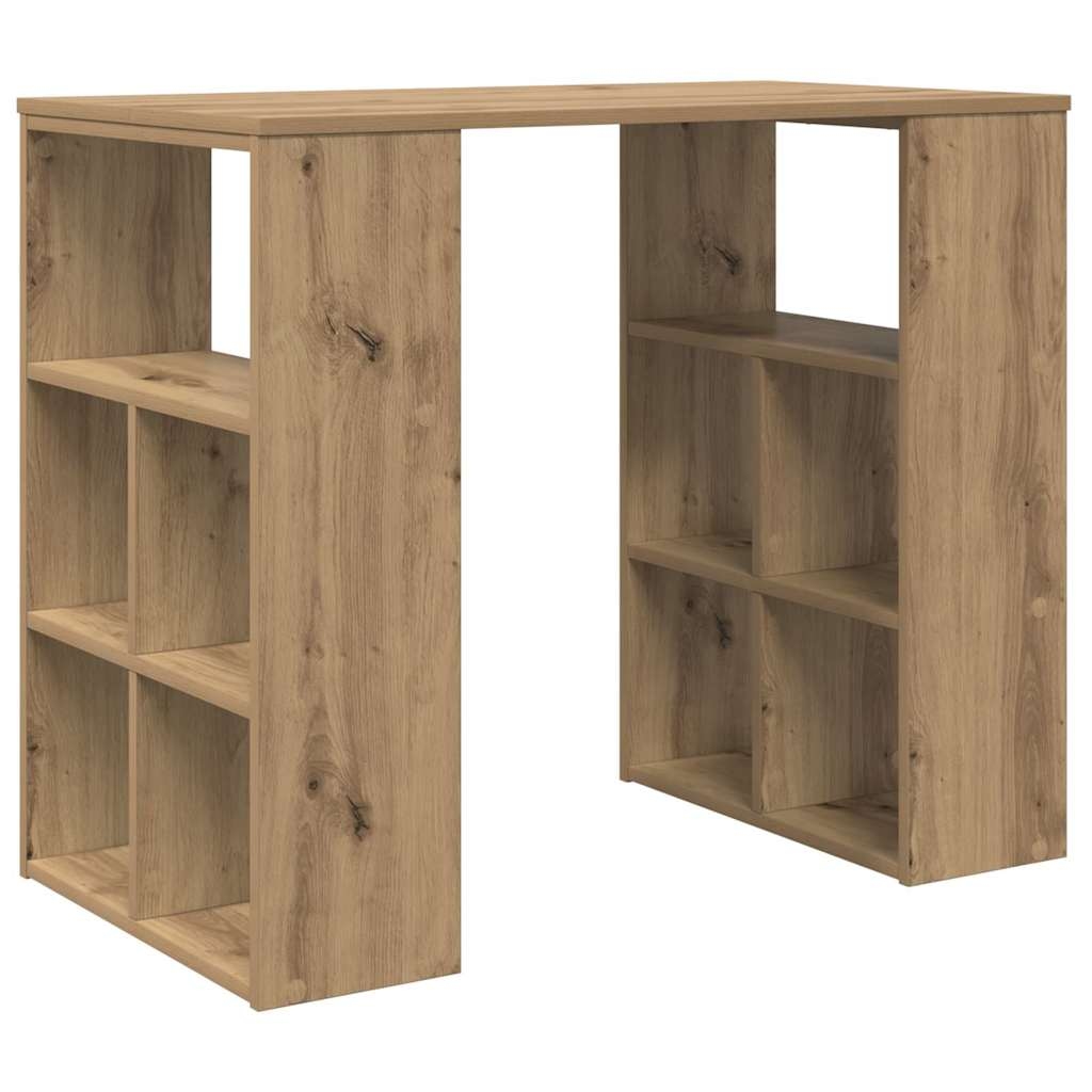 vidaXL Schreibtisch Artisan-Eiche 90 x 50 x 75 cm Holzwerkstoff Image
