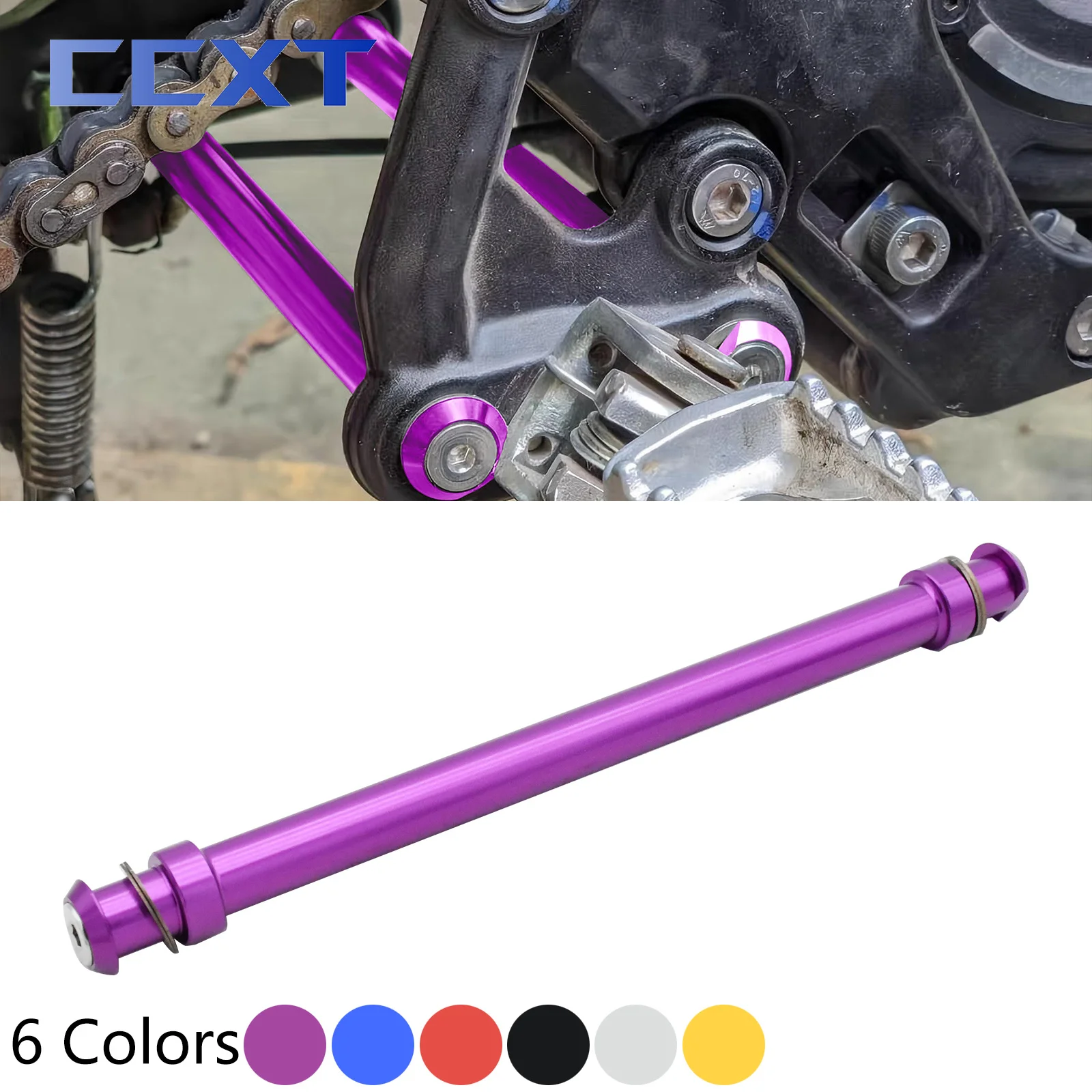 Fußrasten Halterung Motorrad CNC Fußhalterung Fußstütze Hebel Für Sur-Ron Surron Light Bee X/S Für Segway x160/X260 Teile Image