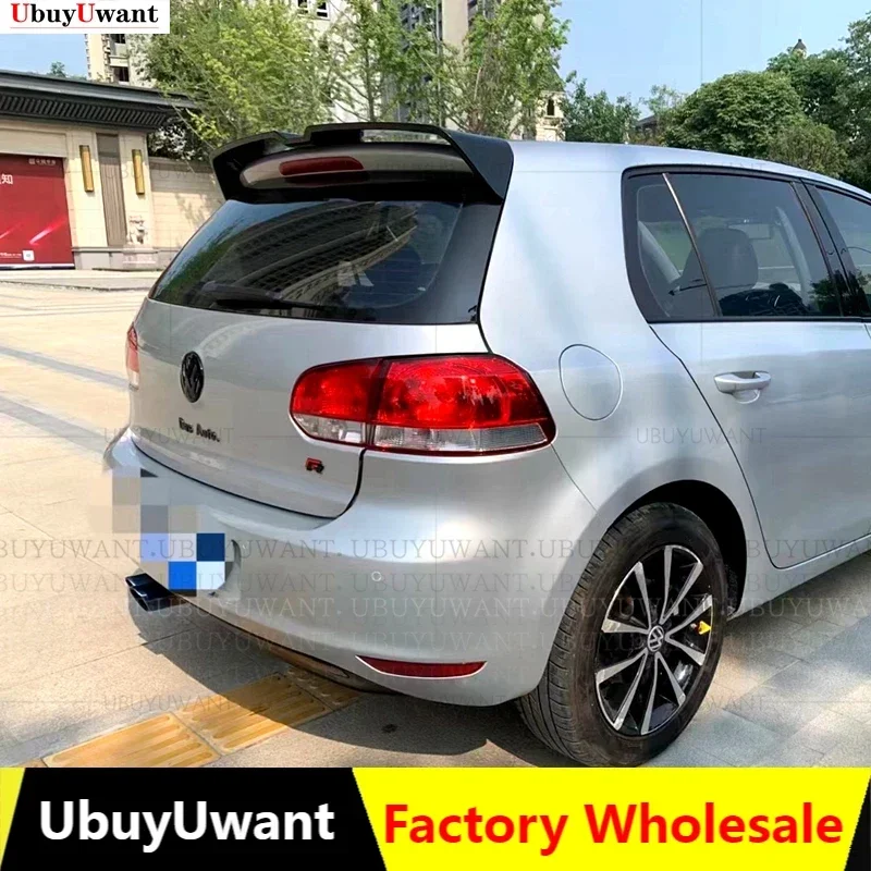 Heckspoiler, Lippenflügel, Spoiler für Volkswagen VW Golf 6 MK6 2008 2009 2010 2011 2012, Auto-Heckspoiler Image