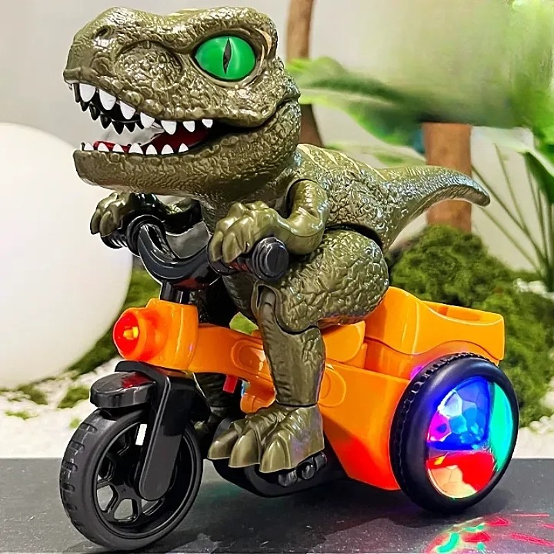 Dinosaur Toys with Lights Toddler Toy for Boys Girls Age 3-4, Moving Dino Baby Toy, Electric Dinosaur Toy for Kids 3-5, Birthday Gifts