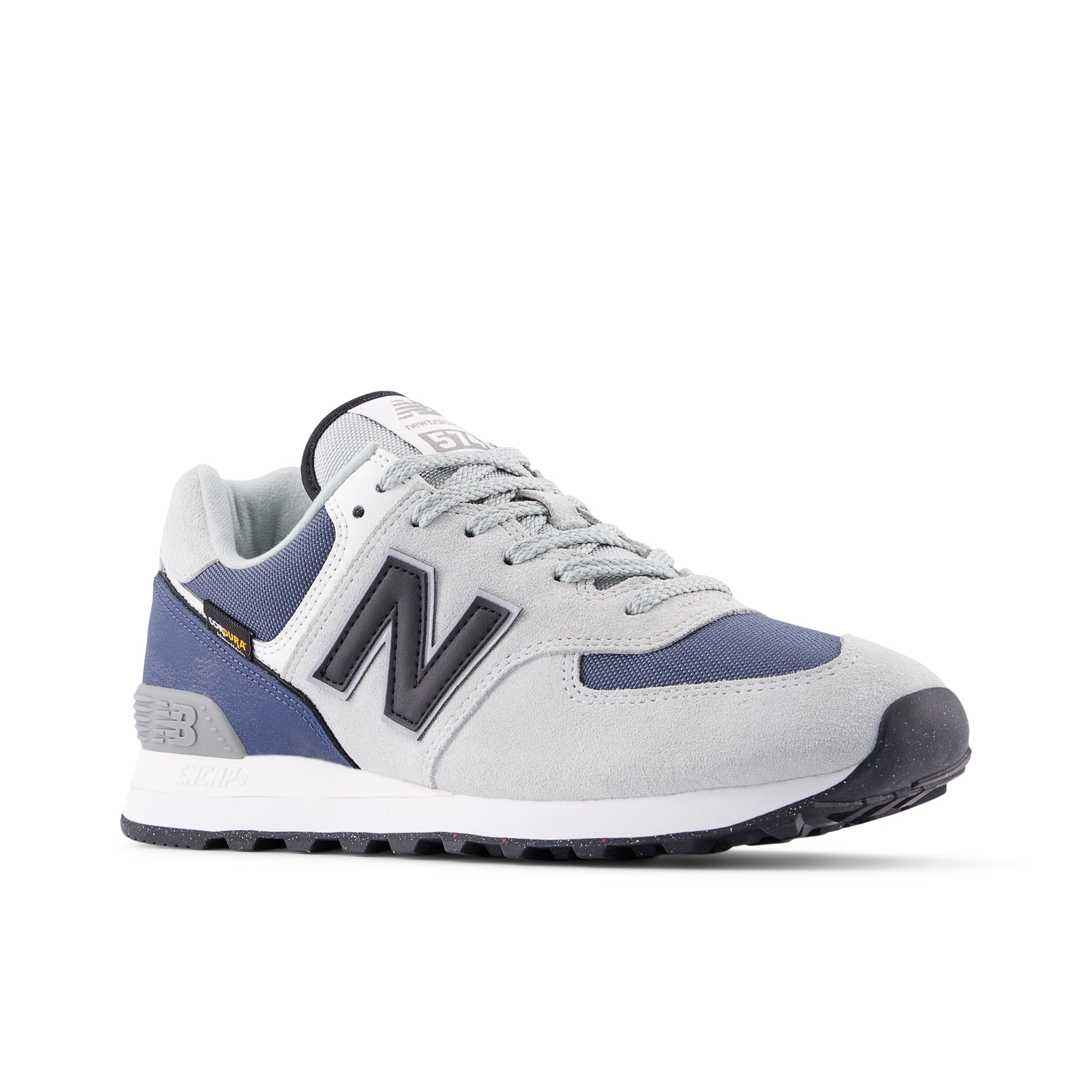 Sneaker NEW BALANCE "574", Damen, Gr. 38,5, linen, Leder, Synthetik, Textil, Schuhe Sneaker