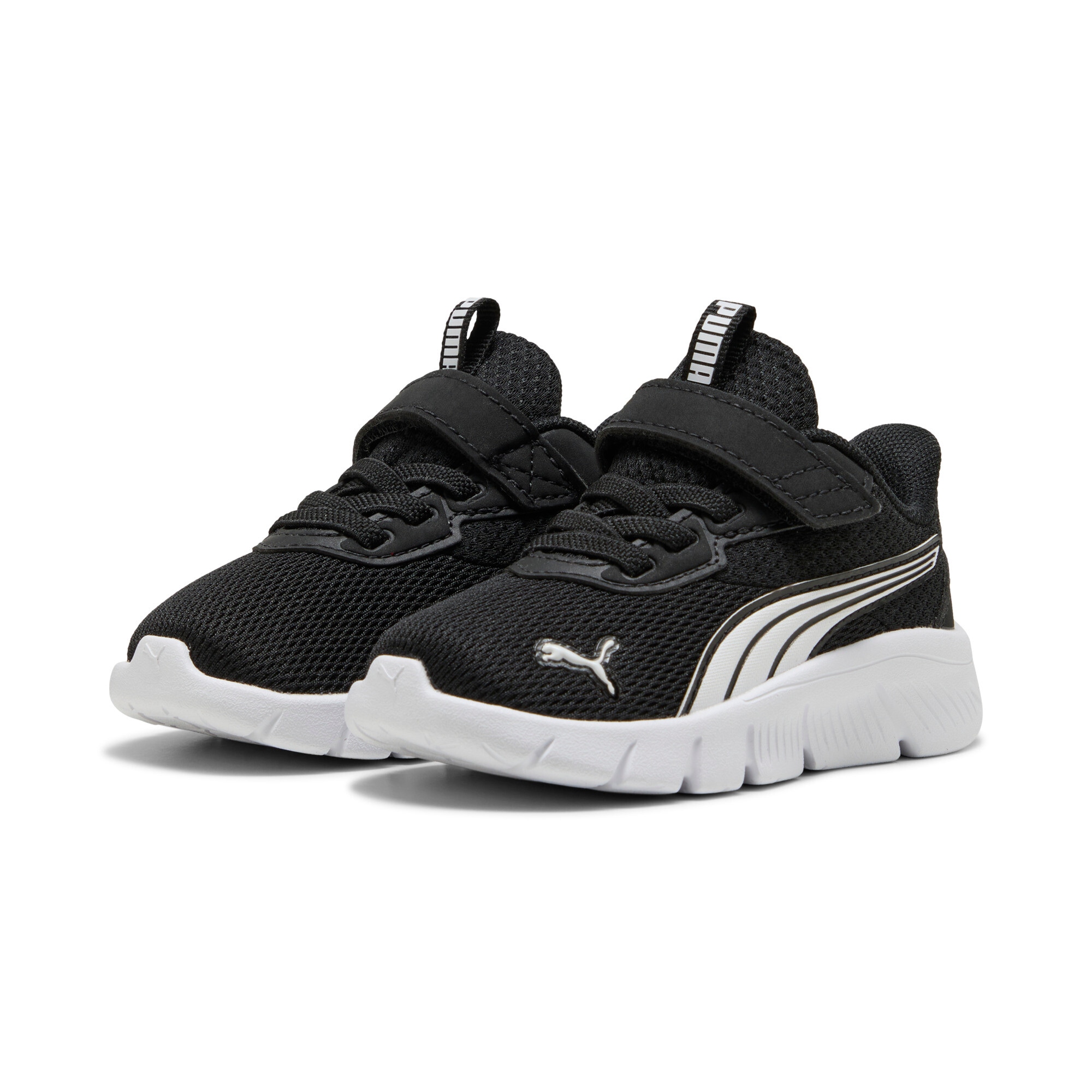Sneaker PUMA "FLEXFOCUS MODERN AC+ INF", Damen, Gr. 23, puma schwarz, puma weiß, Textil, Schuhe Sneaker