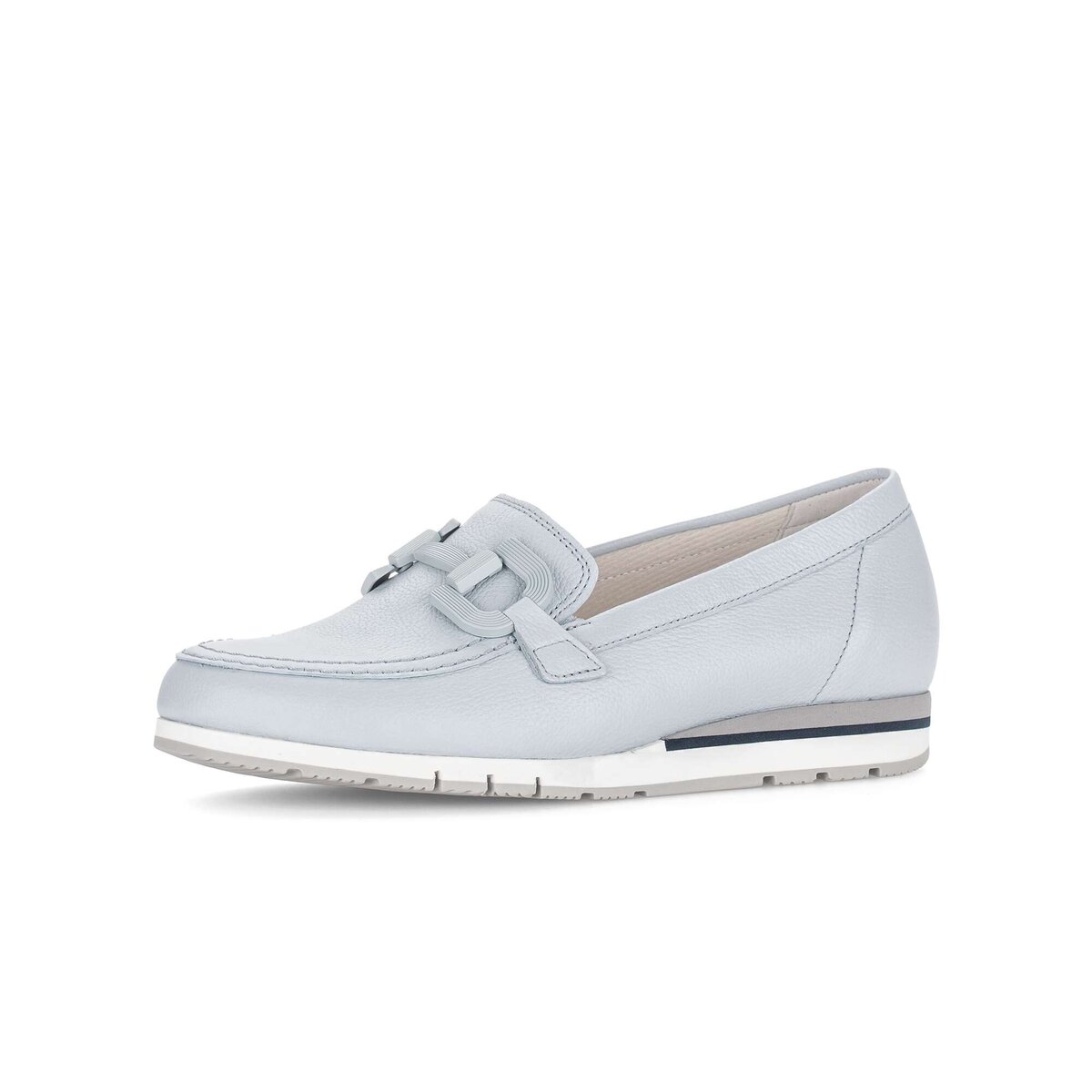 Ballerina GABOR "Sportliche Ballerina", Damen, Gr. 35,5, blau, Schuhe Ballerina