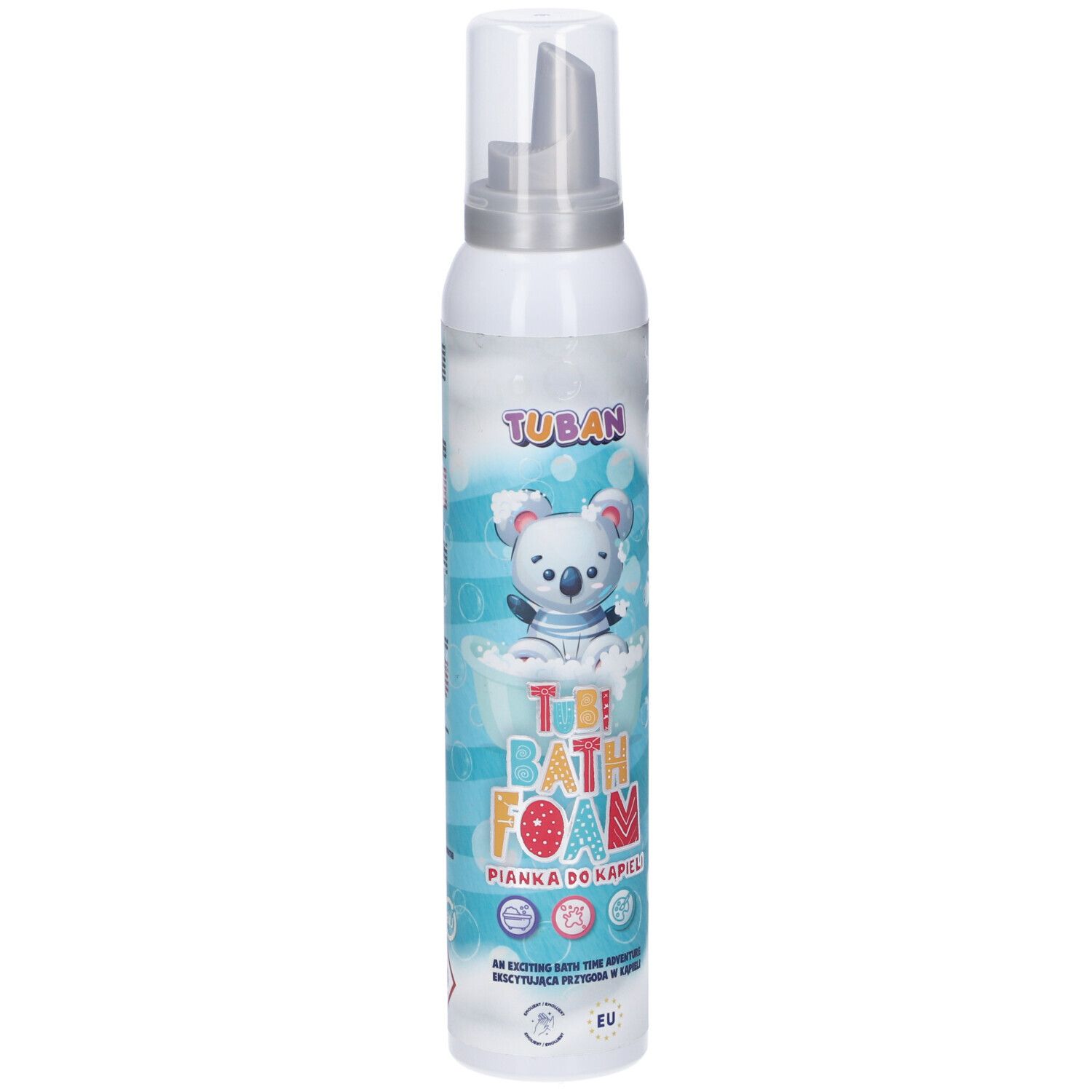 Tuban Tobi Bath Foam Blu Schiuma da Bagno Corpo e Capelli 1 pz
