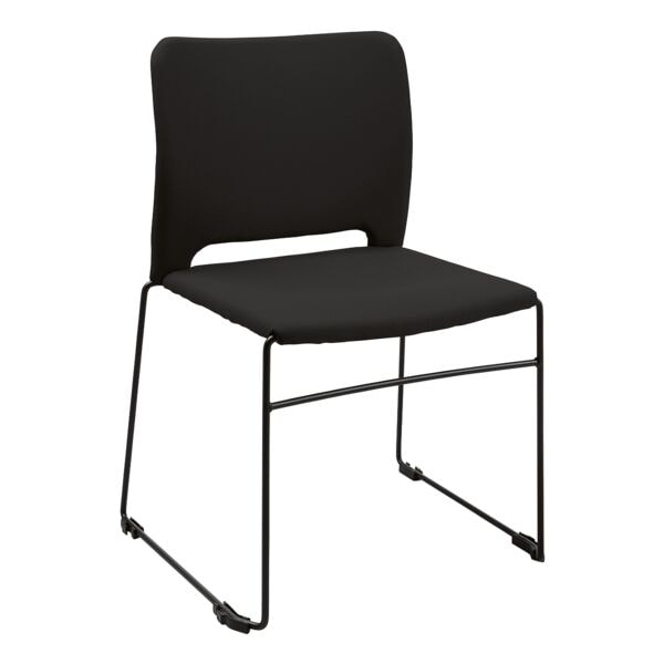 Topstar Besucherstuhl »Visit Lite« Stoffbezug 4 Stück Schwarz, 45x43 cm Image