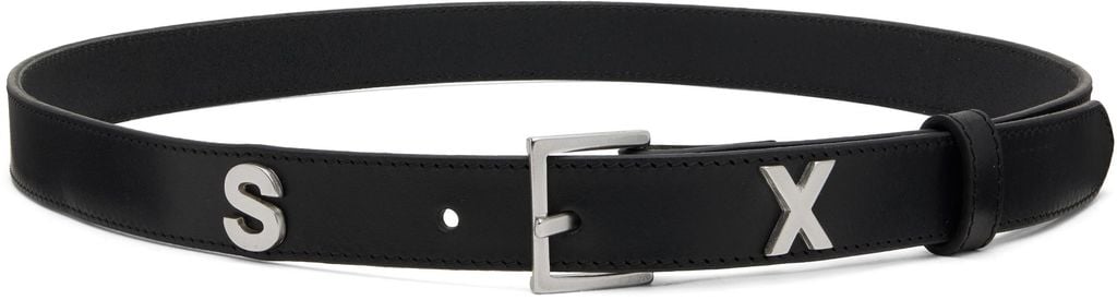 'Sex' Leather Belt - Black - Martine Rose Belts
