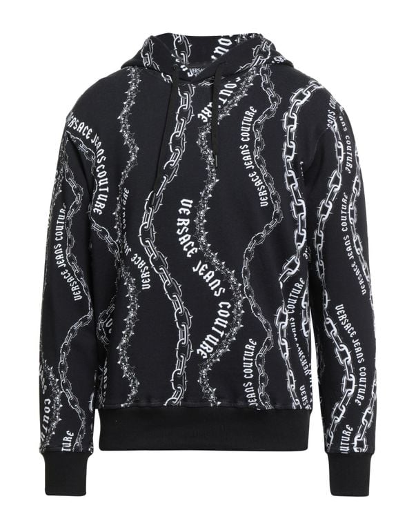 Sweatshirt - Black - Versace Jeans Couture Sweats