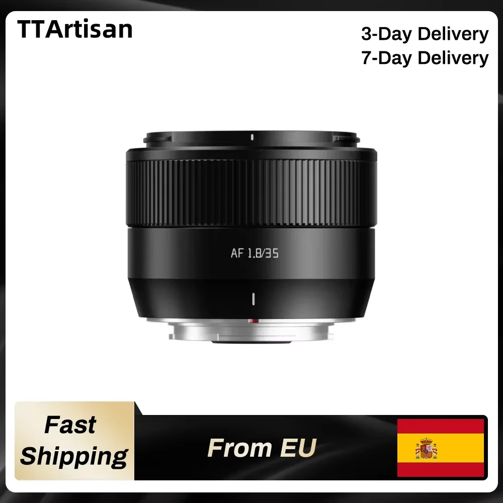 TTArtisan 35 mm F1.8 II Autofokus-Objektiv mit großer Blende APS-C für Fuji X Sony E Nikon Z-Mount-Kameras X-A1 X-A10 X-A2 X-PRO02 XS10 Image