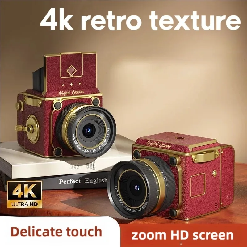 Appareil Photo numérique CCD rétro, Mini appareil Photo Portable pour étudiants, Photo de remise de diplôme, Zoom, appareil Photo numérique haute définition, photographie de voyage