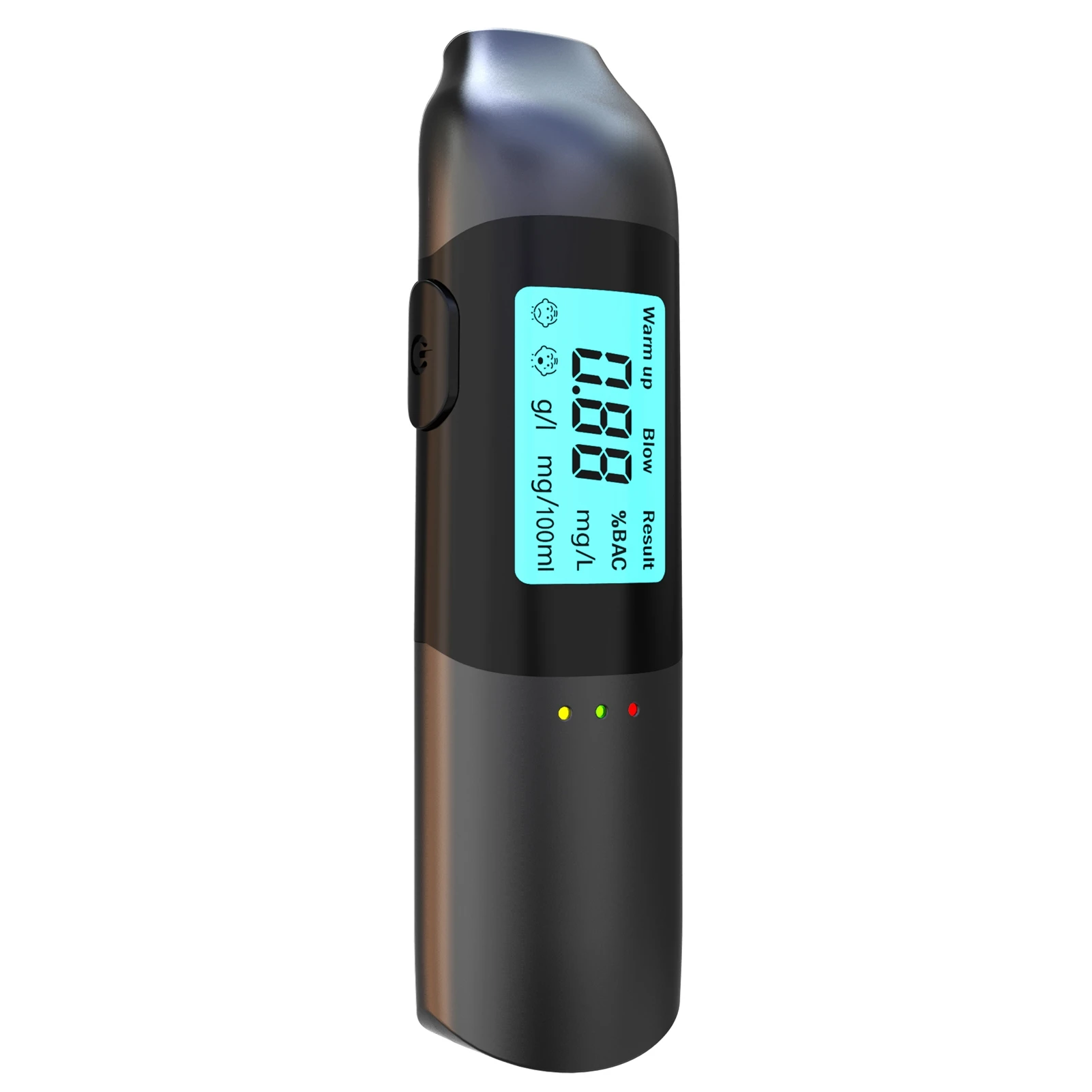 Kontaktloser Alkoholtester mit Sprachbericht – LED-Anzeige und hochpräzise Erkennung, wiederaufladbarer Alkoholtester für Zuhause/Party Image