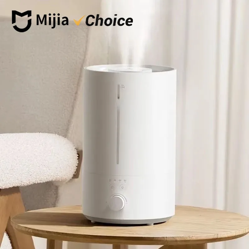 Mijia Luftbefeuchter 3 350ml/h Befeuchtung 4,5 L Große Kapazität Doppel-Nebelerzeuger für Zuhause Luftbefeuchter Luftreiniger