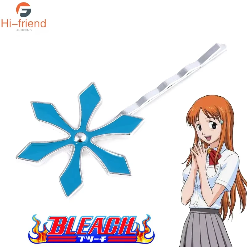 Japan Anime Bleach Inoue Orihime Haarnadel Kopfbedeckung Cosplay Kurosaki Ichigo Cosplay Zubehör Geschenke Image