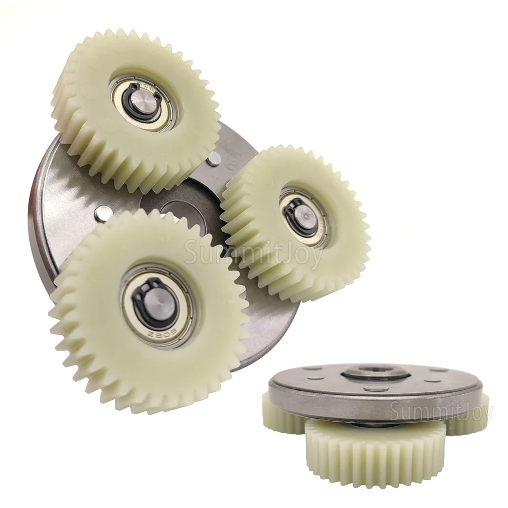 36T E-Bike Motor Getriebe Kupplungssatz 47x13,5mm Nylon Planetengetriebe mit 88mm Kupplung für Bafang Elektro 500W Motorteile Image