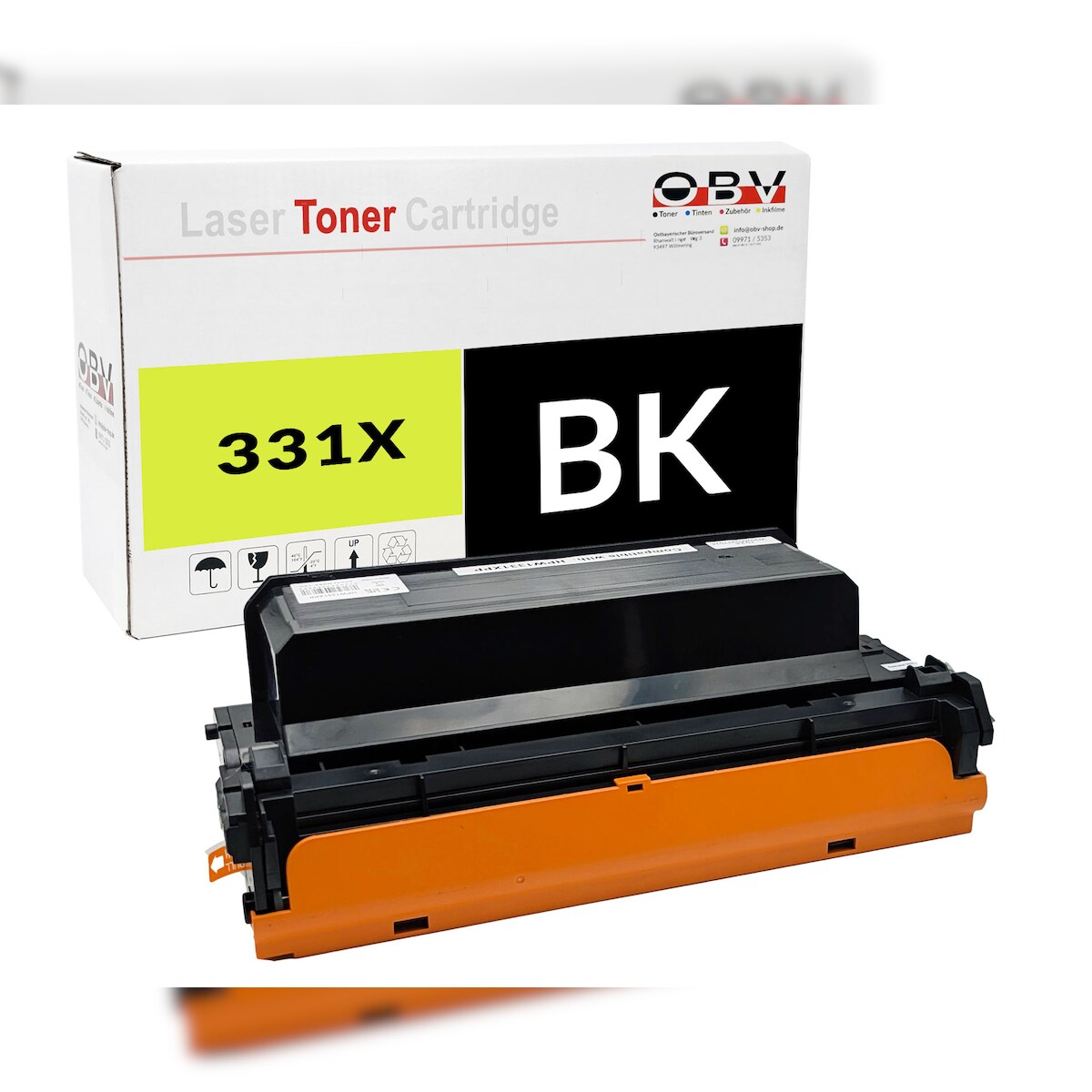 OBV kompatibler Toner für HP 331X Schwarz für Laser 408dn & MFP 432fdn Image