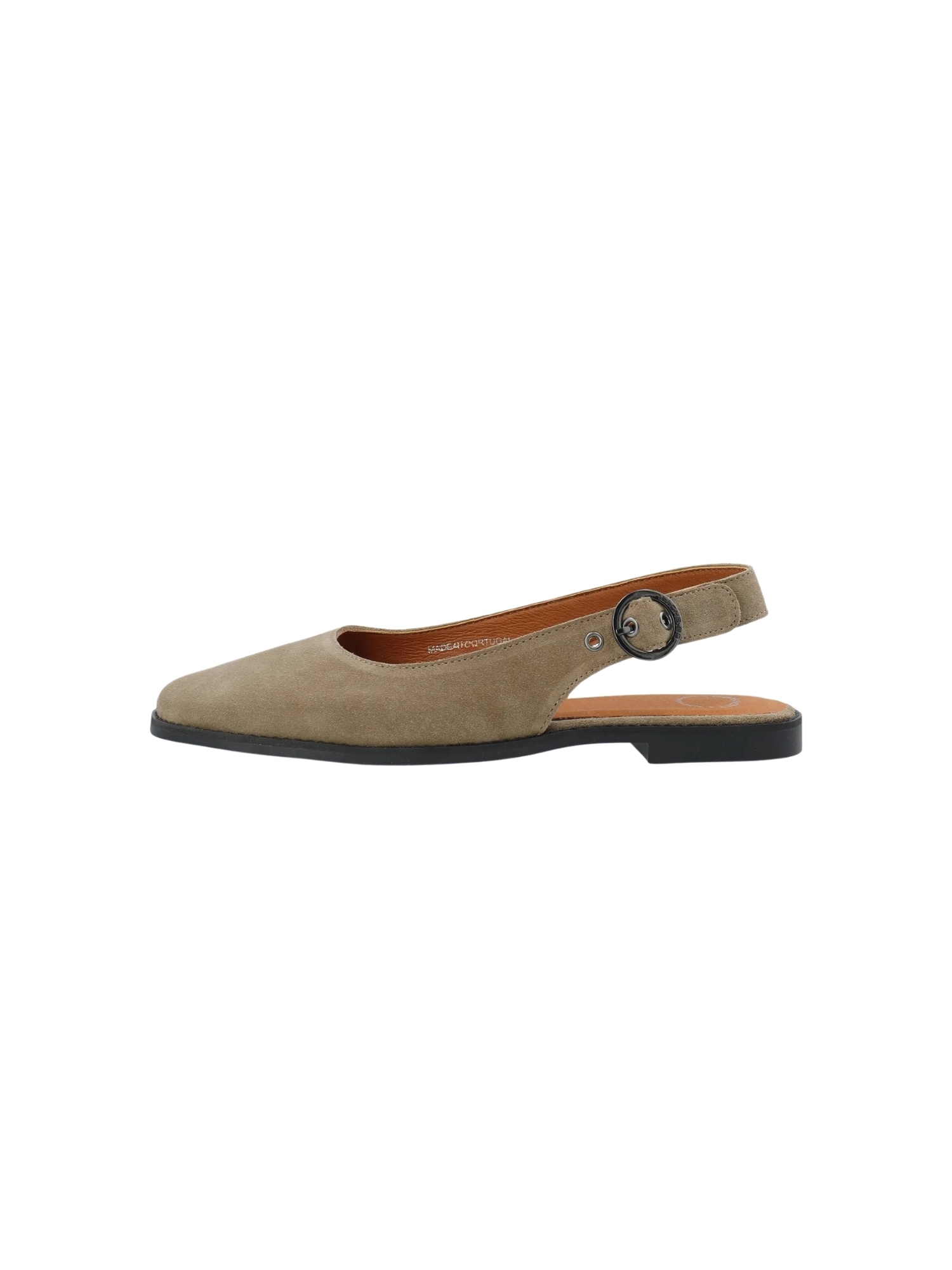 Ballerina CA'SHOTT "Ca'Shott Ballet flats CASDIANA", Damen, Gr. 36, Normalschaft, beige (sand), Obermaterial: 100% Leder, Schuhe Ballerina