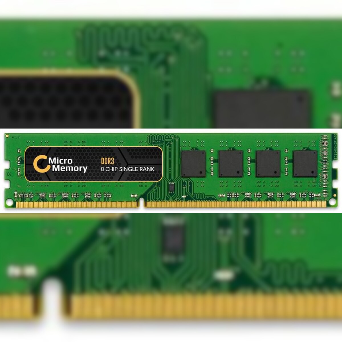 CoreParts MMDE009-8GB, 8 GB, 1 x 8 GB, DDR3, 1600 MHz, Grün Image