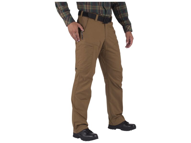 5.11 Tactical Apex Pants - Men's Battle Brown 38in Waist 32in Inseam 74434ABR-116-38-32
