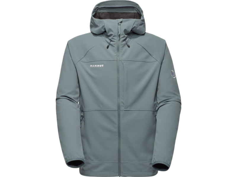Mammut Ultimate Comfort SO Hooded Jacket - Men's Strata Medium 1011-02640-00789-114