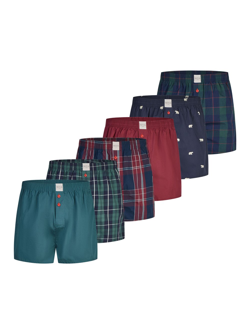 Phil & Co. Berlin Boxer Herren mehrfarbig, M Image