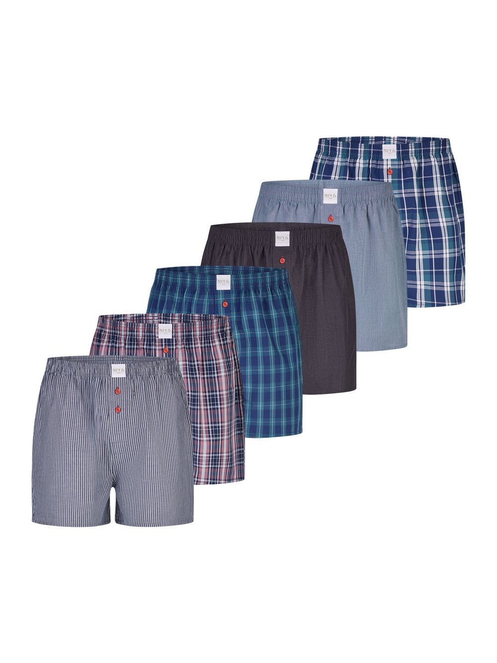 Phil & Co. Berlin Boxer Herren mehrfarbig, L Image