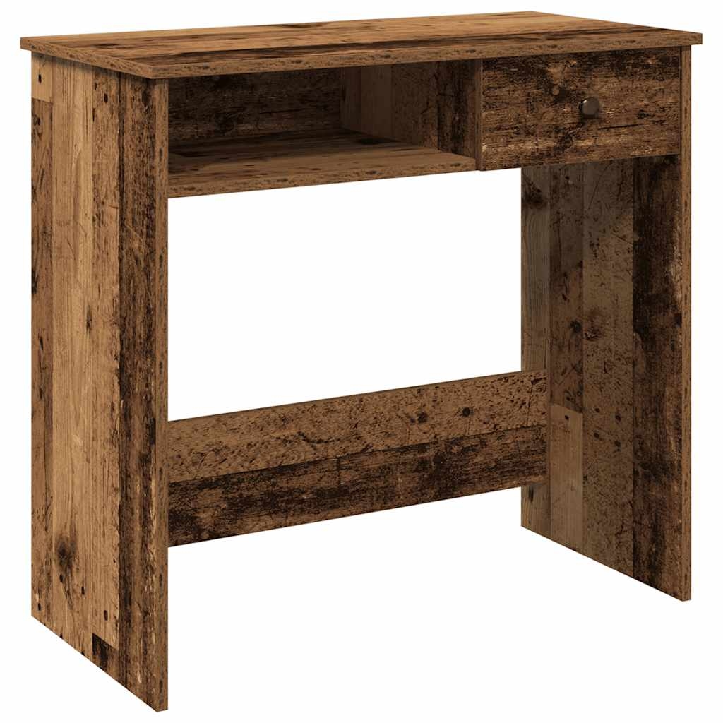 vidaXL Schreibtisch Altholz-Optik 80x40x75 cm Holzwerkstoff Image