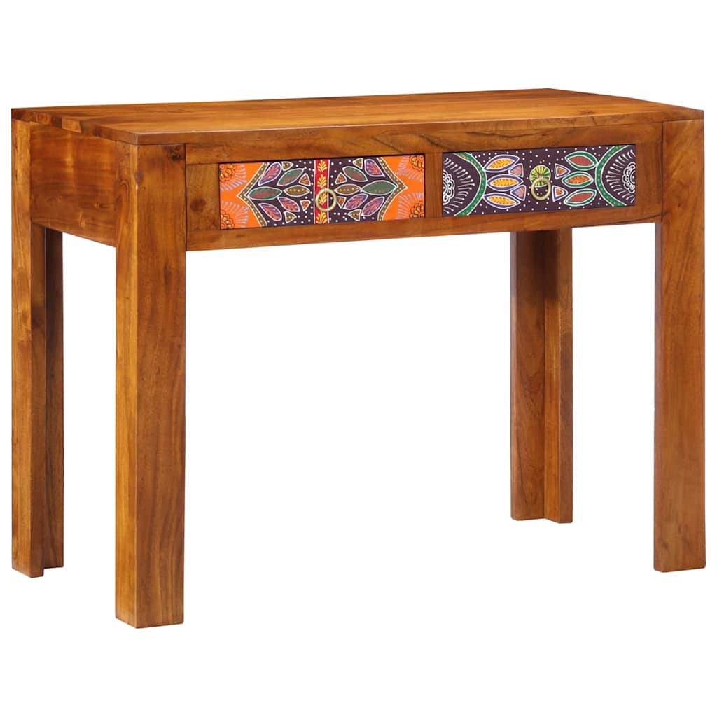 vidaXL Schreibtisch mit Schubladen mit Speicher Braun 100 x 50 x 75 cm Image