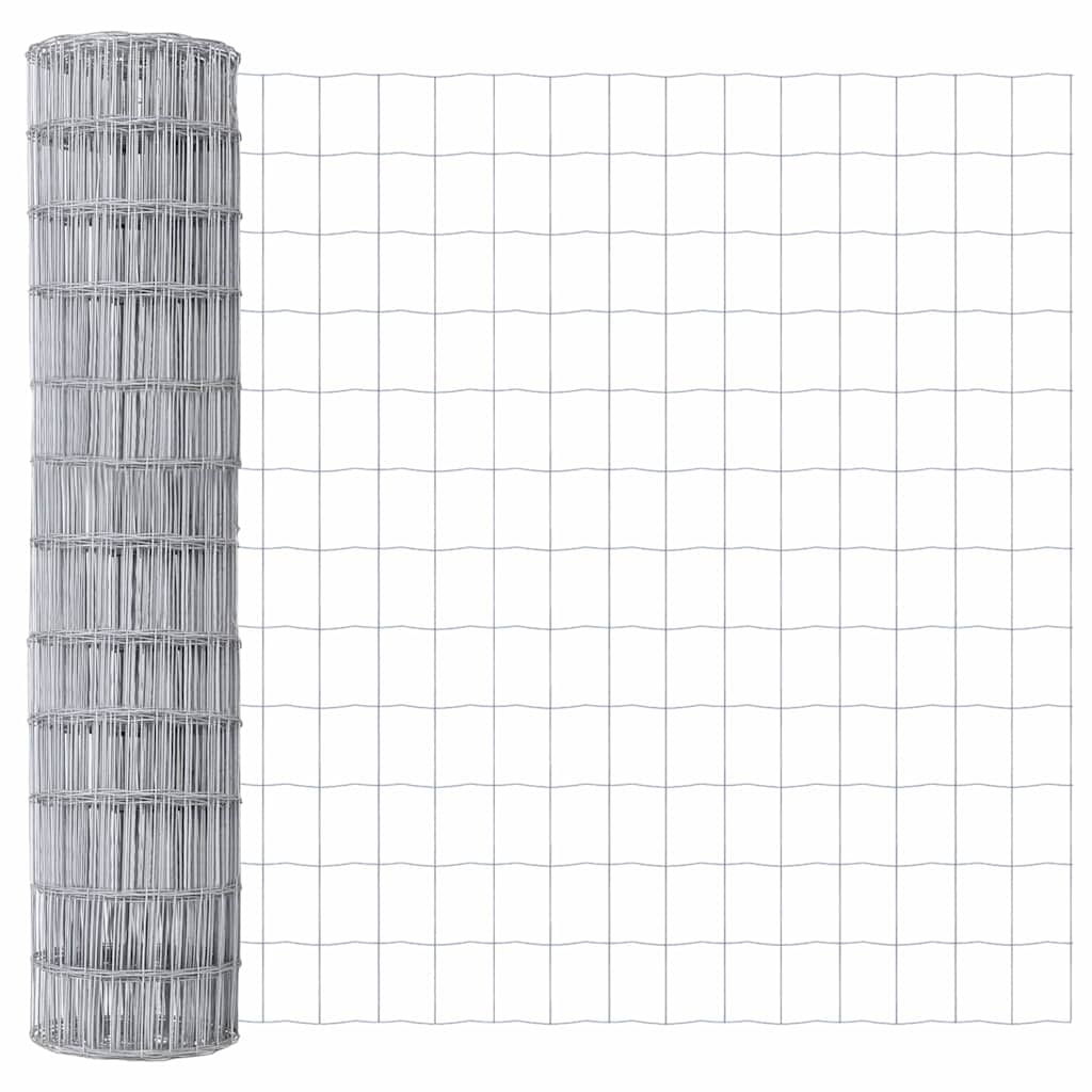 vidaXL Eurozaun 1 x 10 m PVC-beschichtetes Eisen Image