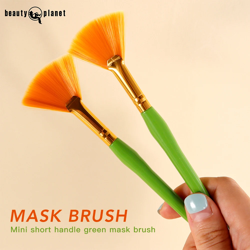 Schönheitsplanet individualisierte Gesichtsmaske Fächerbürste für Gesichtsreiniger Pinceau-Maske Kosmetika für Schönheit Faser-Säure-Peel-Maskenbürste