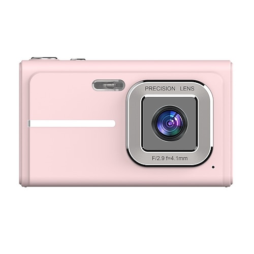 Einfache, atmosphärische Digitalkamera im Taschenformat für Vlogging, CCD-Kamera, Einsteigermodell für Fotografie, ideales Weihnachtsgeschenk für Studenten Image