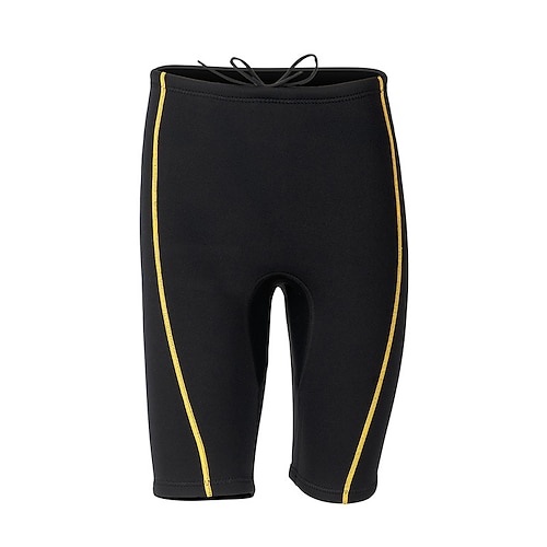 Herren 1,5 mm Neopren-Neoprenanzug-Shorts Thermotauchshorts Taucheranzug-Shorts Farbblockierung Thermik Verdickt UV-Schutz Bademode Unterteile Surfen Tauchen Schnorcheln Sommer Image