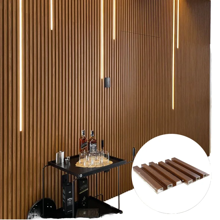 Luxus 3D Home Decor Wallpaper WPC Material Wanda uf kleber für Wohnzimmer Küche Kinderzimmer Schaum Wand paneele