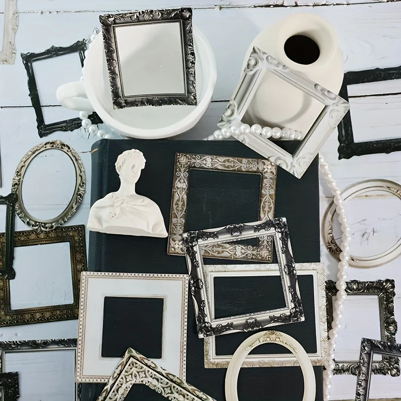 25 Teile/paket Vintage Foto Rahmen Serie DIY Washi Aufkleber Scrapbooking Stick Label Tagebuch Schreibwaren Album Journal Dekoration Image