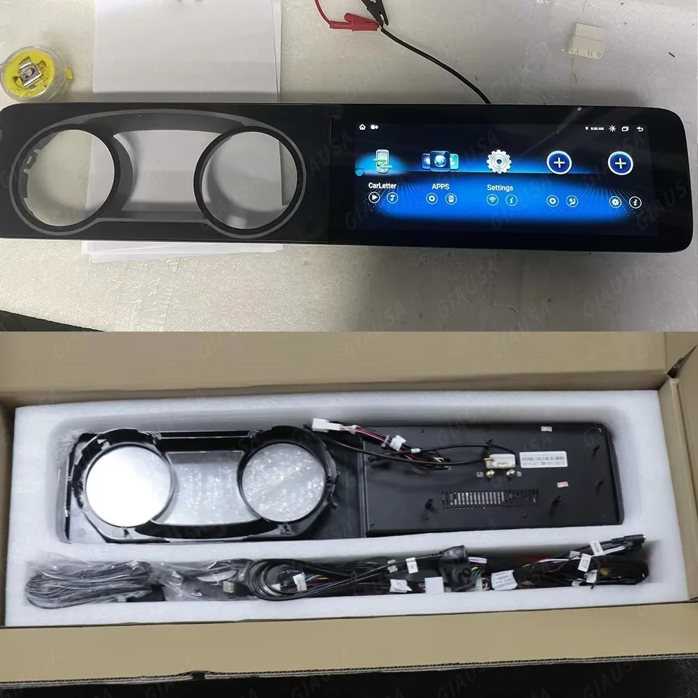 12,3 Zoll Für Mercedes Benz E Klasse W213 2016-2020 Auto Radio CarPlay Bildschirm Android 13 Auto Multimedia Player touch Navigation Image