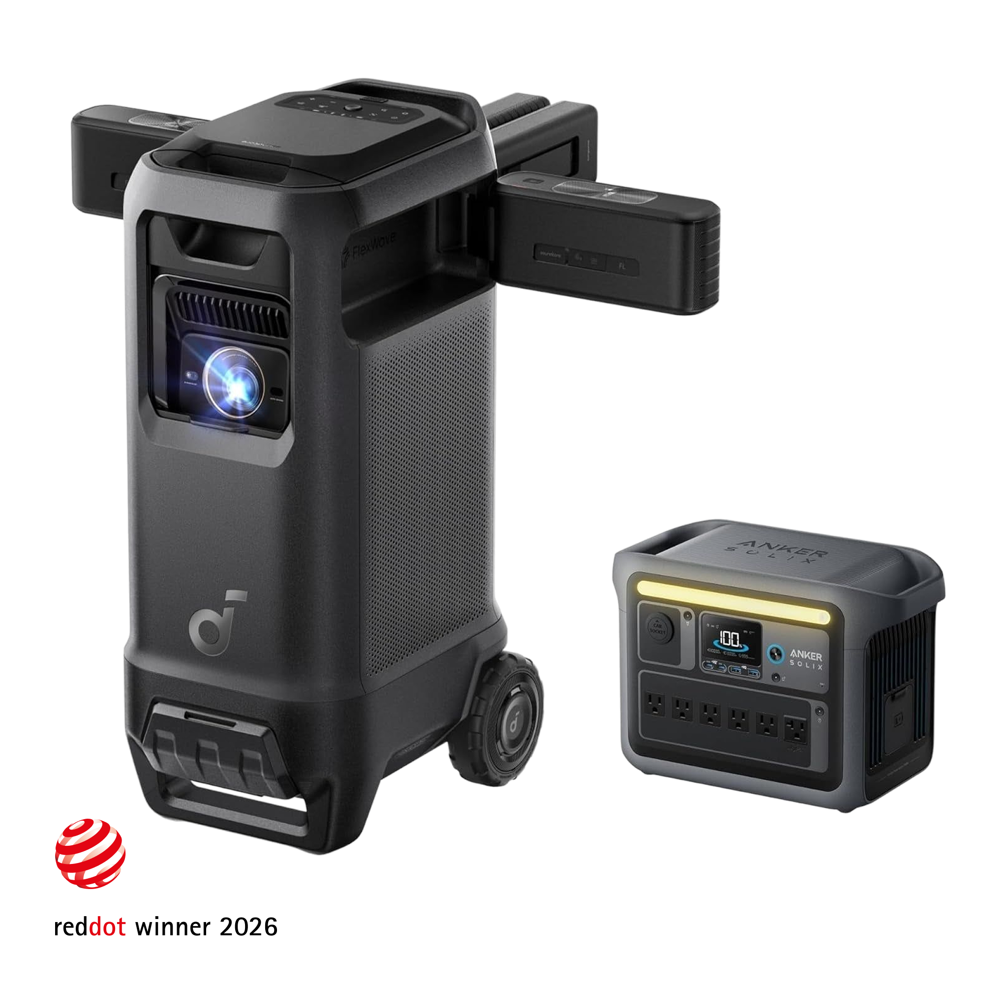 soundcore Nebula X1 Pro 4K Projector | World's First Mobile Theater Station
