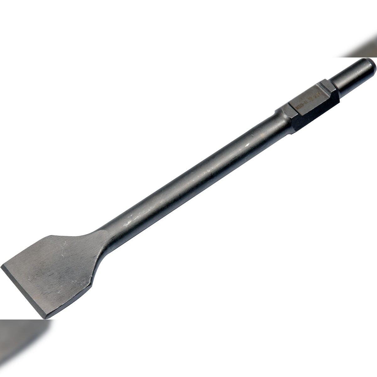 Spatenmeißel sechskant HEX 30mm, 7,5x41cm für Abbruchhammer, Flachmeißel Image