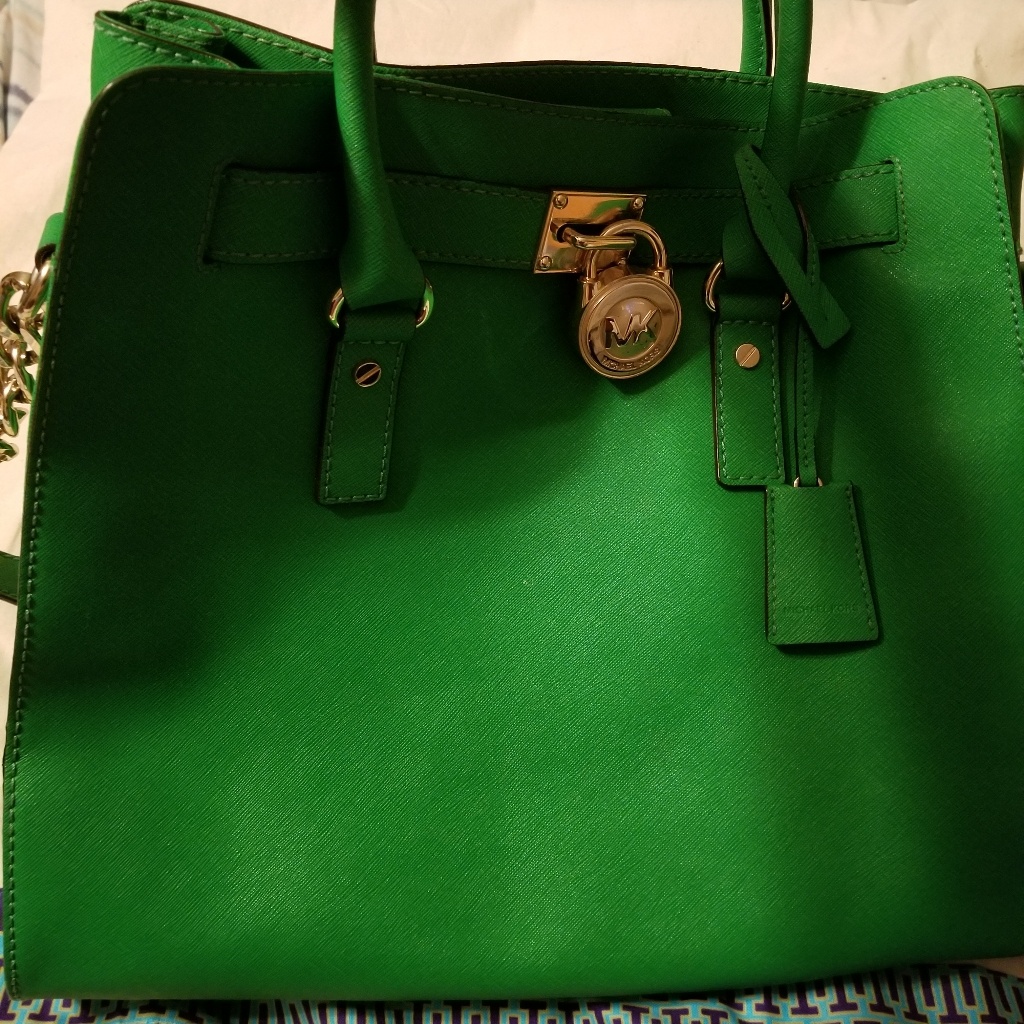 Michael Kors Bags | Green Michael Kors Handbag | Color: Green | Size: Os