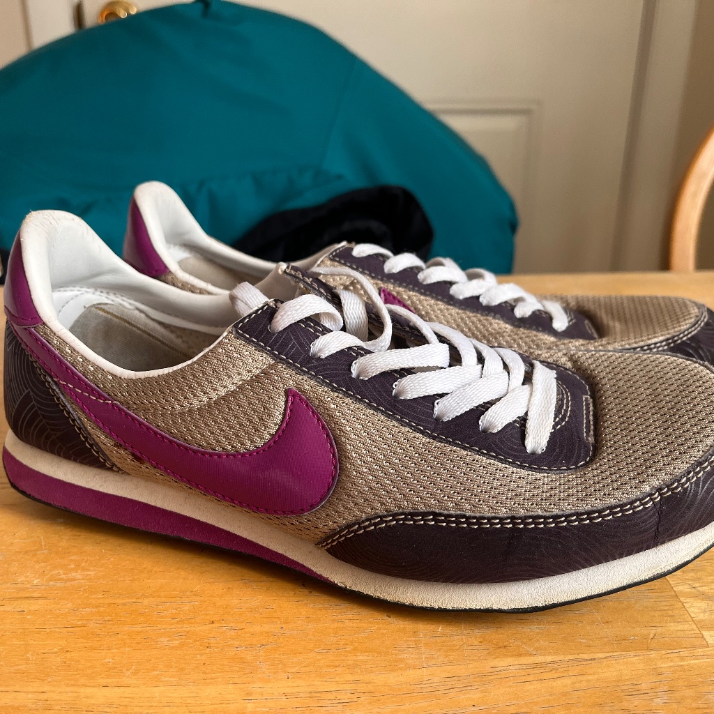 Nike Shoes | Women’s Nike Waffle Running Shoes 8.5 Purple & White 2009 | Color: Purple/White | Size: 8.5
