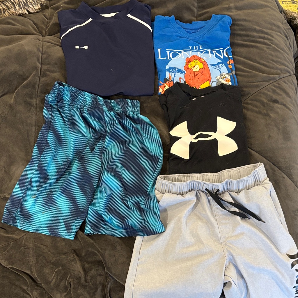 Under Armour Shirts & Tops | Youth Small Clothes Lot | Color: Blue | Size: Sb