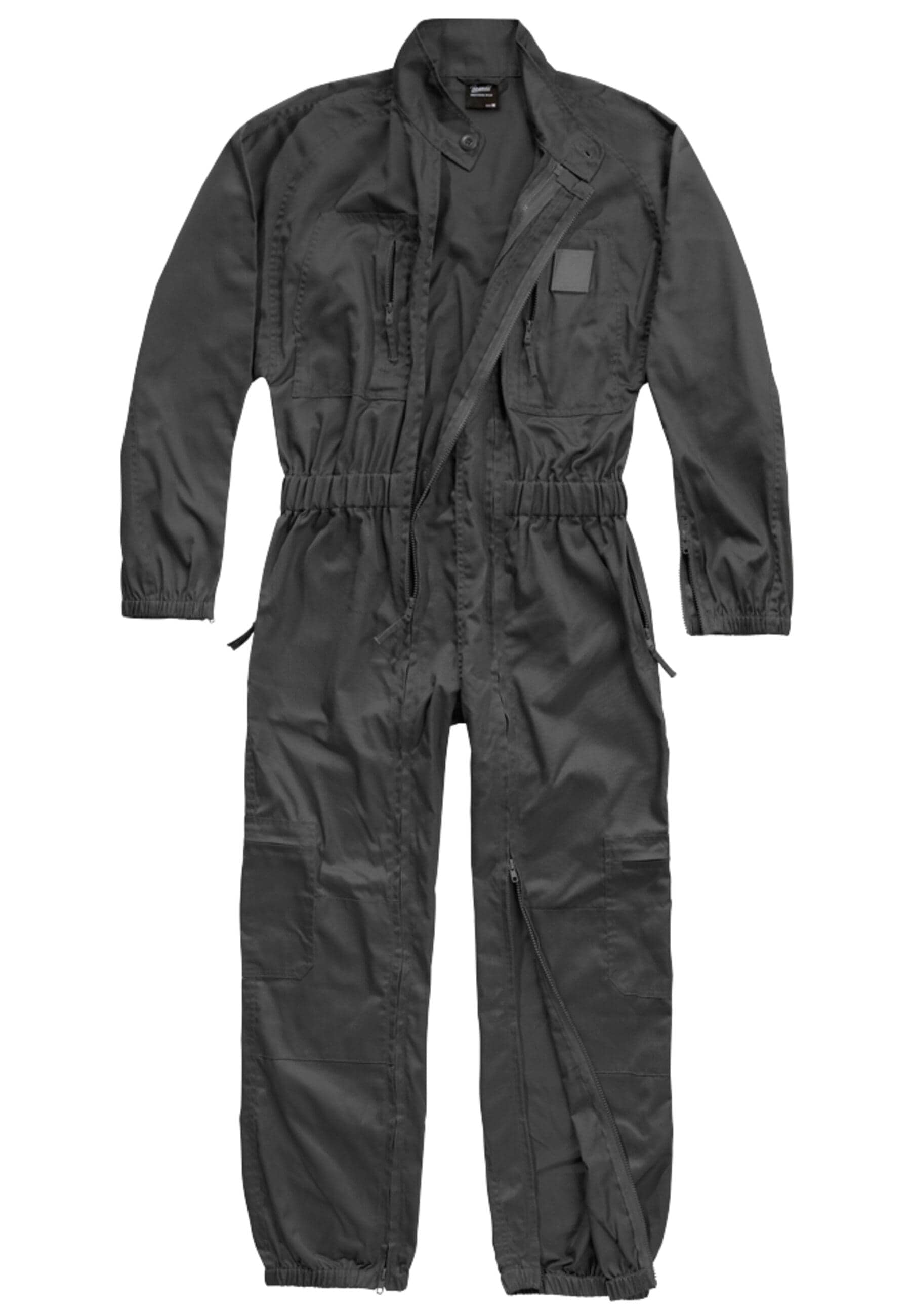 Jumpsuit BRANDIT "Brandit Herren Einsatzkombi", Herren, Gr. S, US-Größen, anthrazit, 80% Polyester, 20% Baumwolle, unifarben, normal, Overalls Jumpsuit