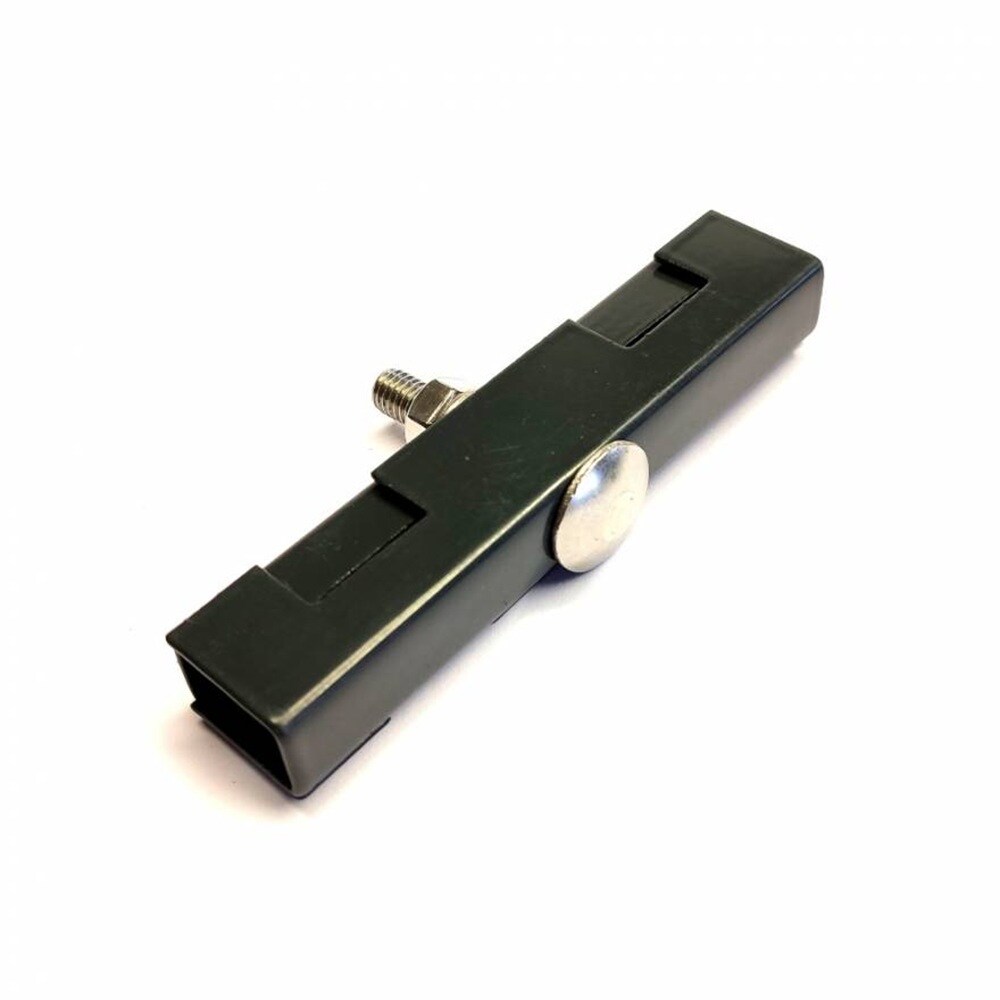 zauniversum® 10x Endlosverbinder Klemme Zaun Verbinder Halter für Gittermatte Anthrazit (RAL 7016) Image