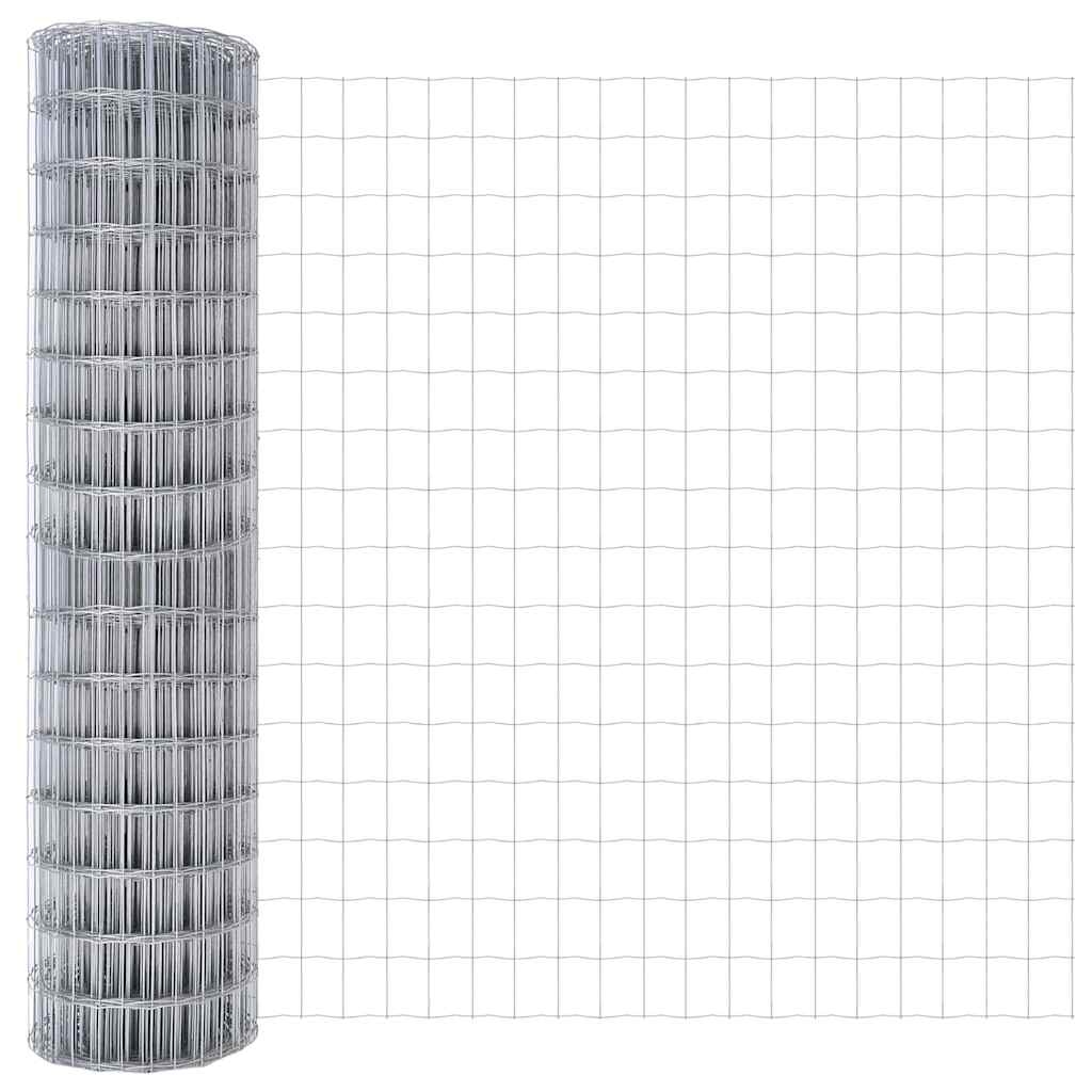vidaXL Eurozaun 1 x 10 m PVC-beschichtetes Eisen Image