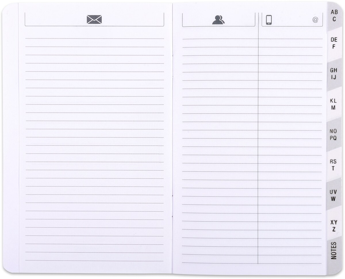 QUO VADIS Telefonverzeichnis 100x150 mm für Geschäftbus. Image