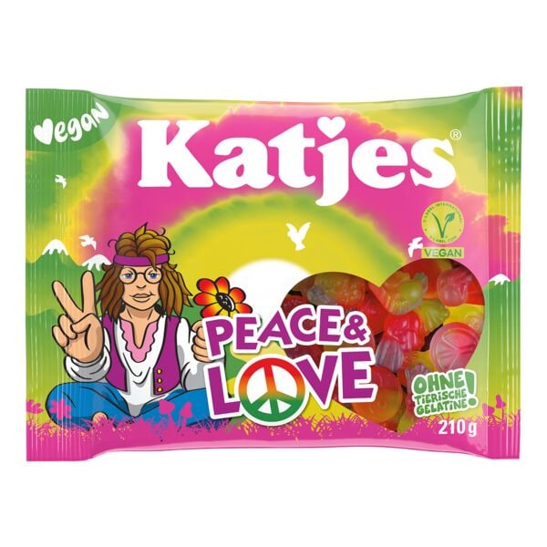 Katjes Fruchgummi »Peace & Love« 210g Image