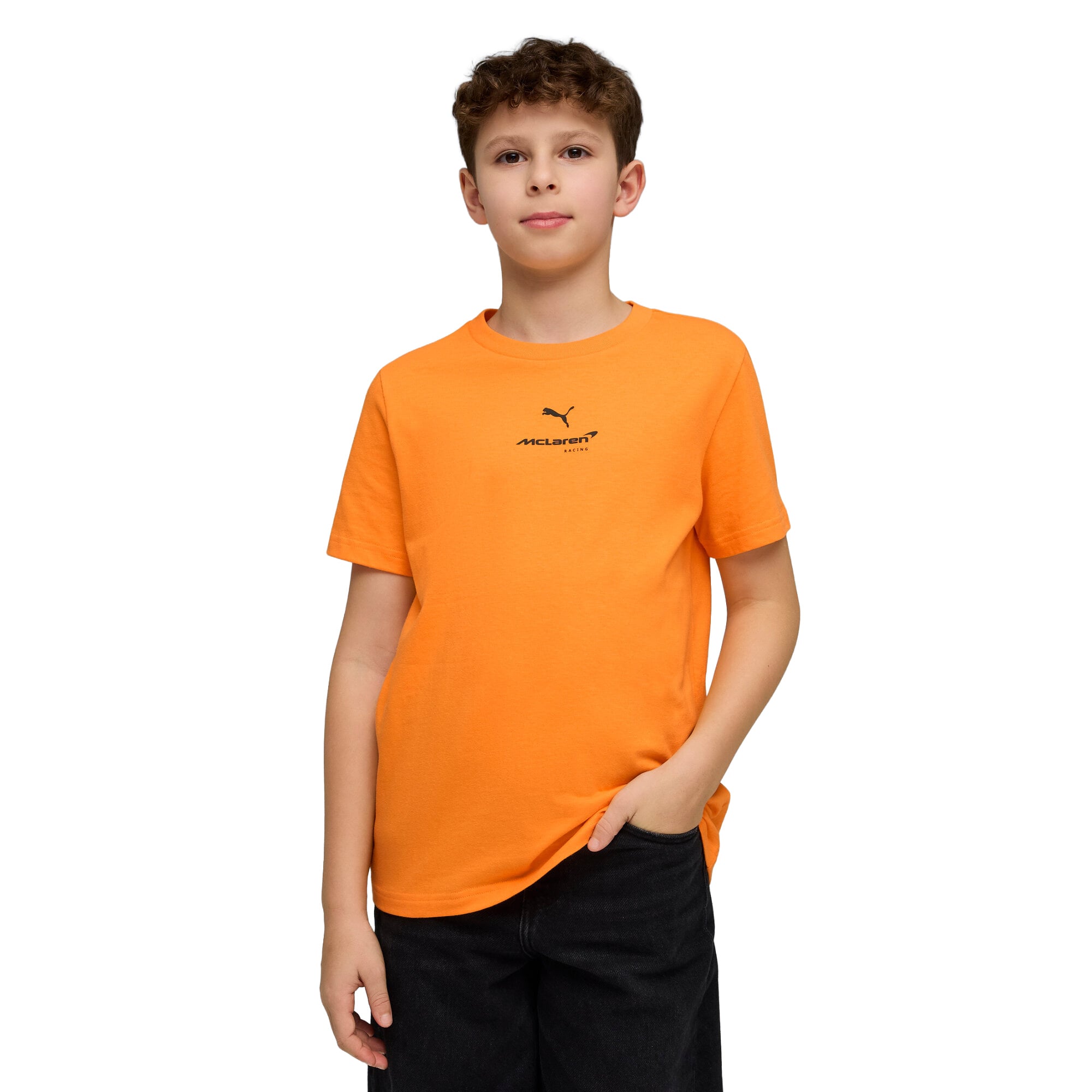 T-shirt petit logo McLaren - Papaye - Enfant - unisexe Taille: 152