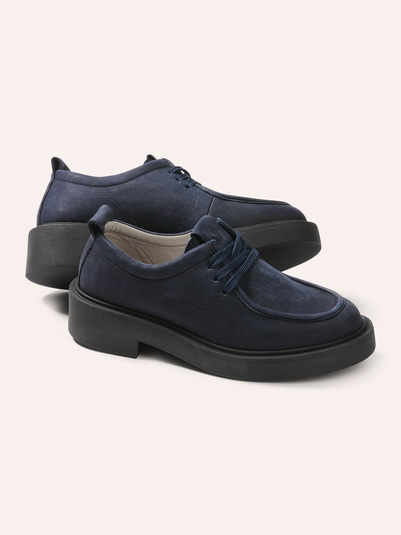 Walbusch Damen Bequem Schlupf-Schuh Blau noch offen: Muster