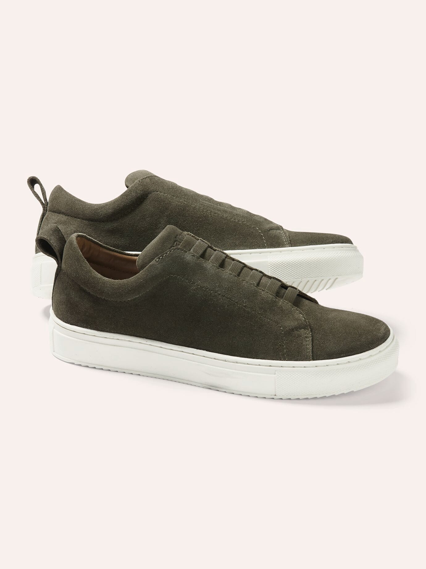 Walbusch Herren Smart Casual Sneakers Grün noch offen: Muster
