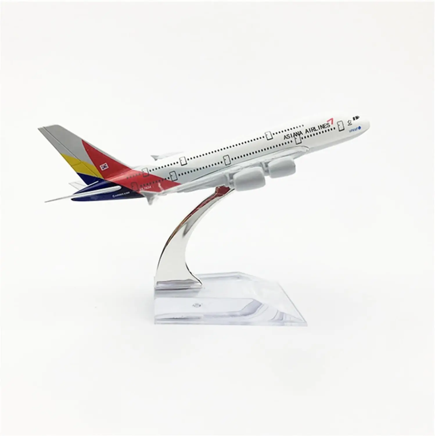16 cm Flugzeuge Modell Asiana Airlines A380 Flugzeug Legierung Druckguss Flugzeug Modell Spielzeug Flugzeug Flugzeug Modell Spielzeug für Sammlung Image